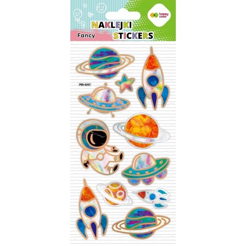 Naklejka (nalepka) 3D FANCY Kosmos dream Happy Color (HA 4242 9021-KP01)