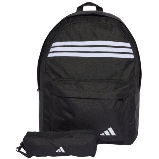 Plecak Classic 3S czarny z saszetką Adidas (JZ3321)