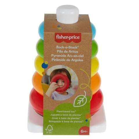Układanka EKO piramidka z kółek Fisher Price (GRF09)