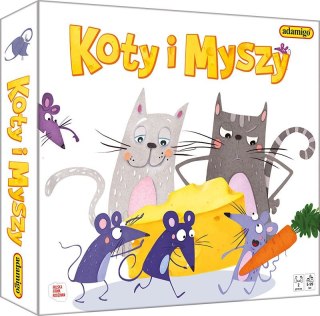 Gra edukacyjna Koty i myszy Adamigo