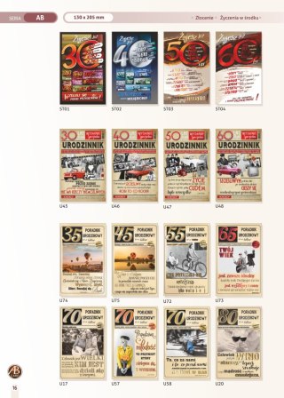 Kartka składana [mm:] 135x210 Ab Card (ab statystyki)