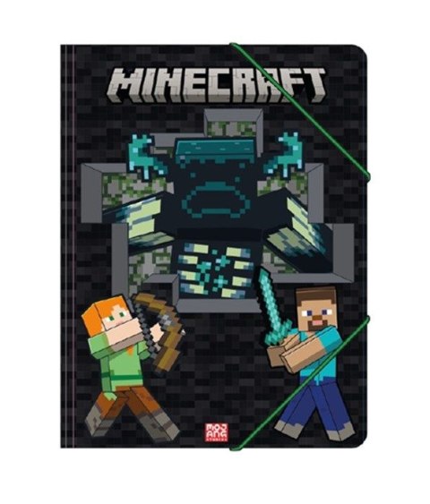 Teczka kartonowa na gumkę Minecraft A4 różne Astrapap (108026002)