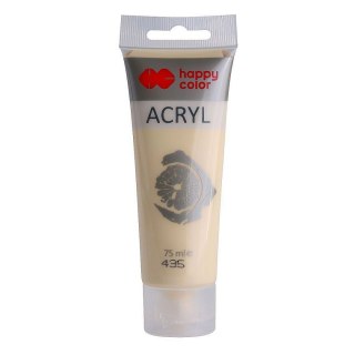Farba akrylowa kolor: kość słoniowa 75ml Happy Color (HA 7370 0075-435)