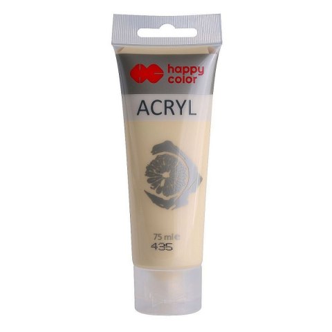 Farba akrylowa kolor: kość słoniowa 75ml Happy Color (HA 7370 0075-435)