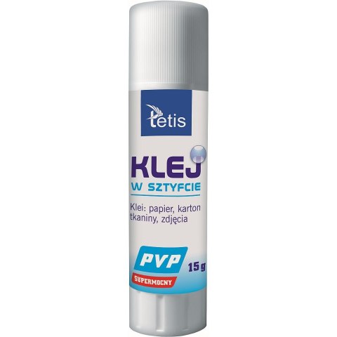 Klej w sztyfcie PVP 15g Tetis (BG112-B)