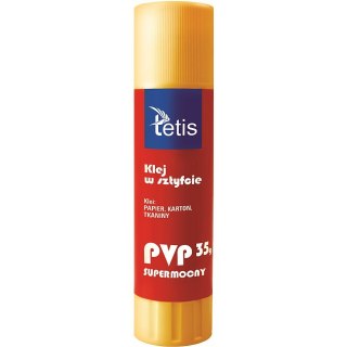 Klej w sztyfcie PVP 35g Tetis (BG100-D)