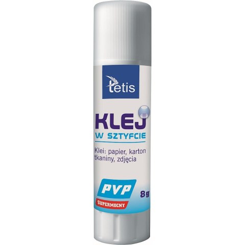 Klej w sztyfcie PVP 8g Tetis (BG112-E)