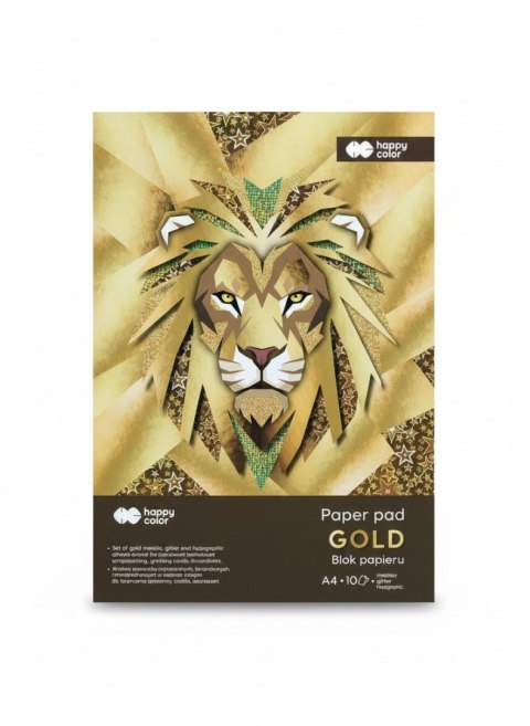 Blok artystyczny Gold Happy Color (HA 7840 2030-GD)