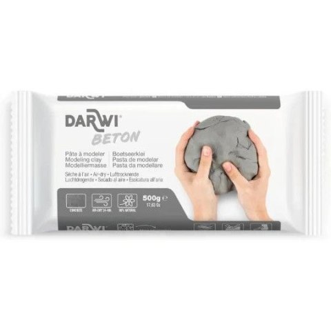 Masa plastyczna dla dzieci Darwi Beton Creativ (DA0820500000)