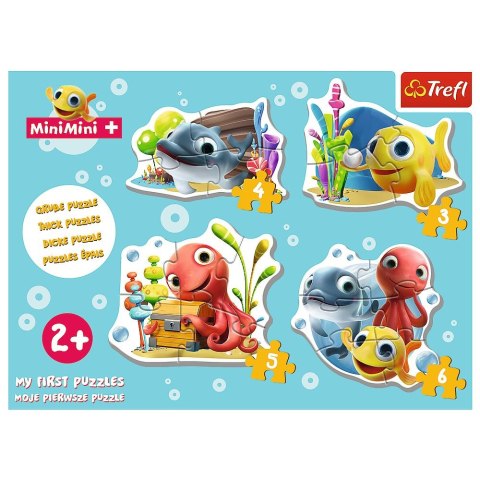 Puzzle puzzle baby classic 4w1 el. Trefl (36125)