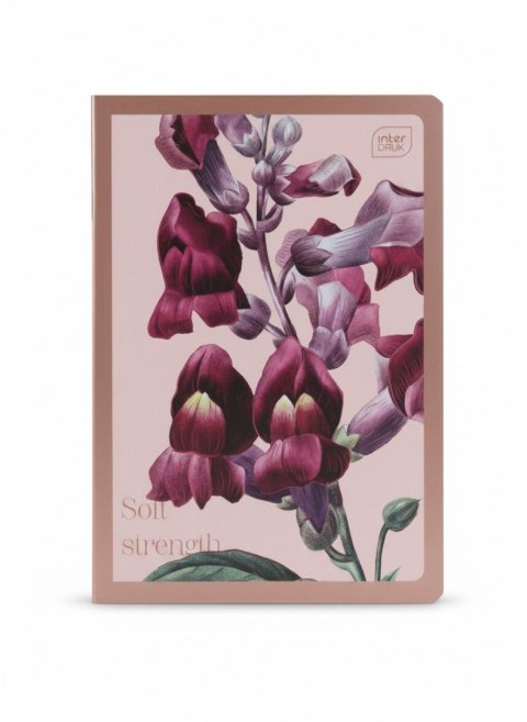 Zeszyt GRANDIFLORA metalic A5 60k. 70g linia Interdruk (ZE60KFG)