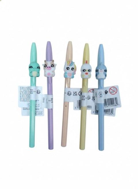 Długopis standardowy pastelowe FIGURINE BLUE wkład niebieski 0,32mm Bic (302555)