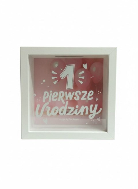 Skarbonka Home-2 2-Roczek dziewczynka drewno Pan Dragon (5901854992037)