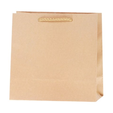 Torba prezentowa kwadrat kraft [mm:] 160x160x 80 Rozette