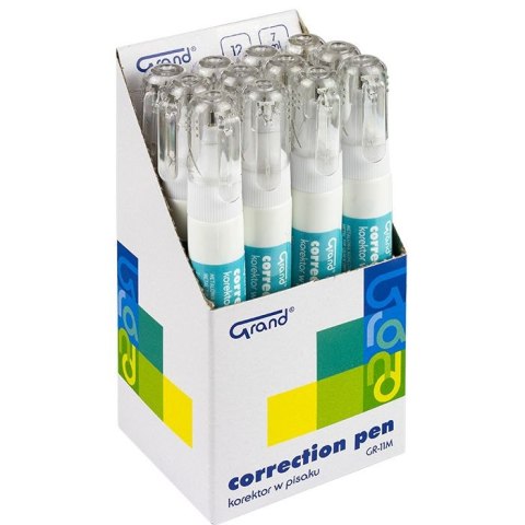 Korektor w długopisie (piórze) 6ml Grand (GR-10M)