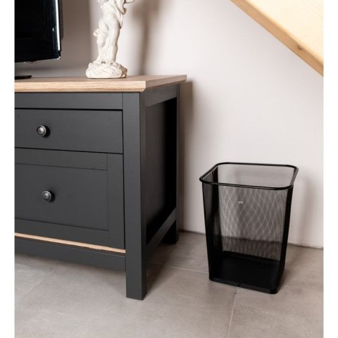 Kosz na śmieci metal kolor: czarny 18L Grand (GR-017)