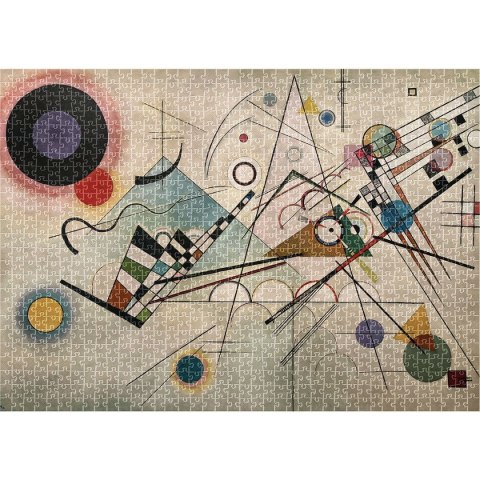 Puzzle Art 8 Kandinsky 1000 el Interdruk