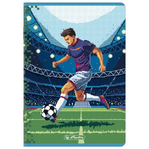 Zeszyt Premium Pixel Fun A5 16k. 70g kratka Herlitz (400207497)