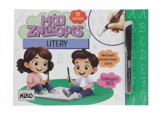 Książeczka edukacyjna Mój znikopis. Litery Niko
