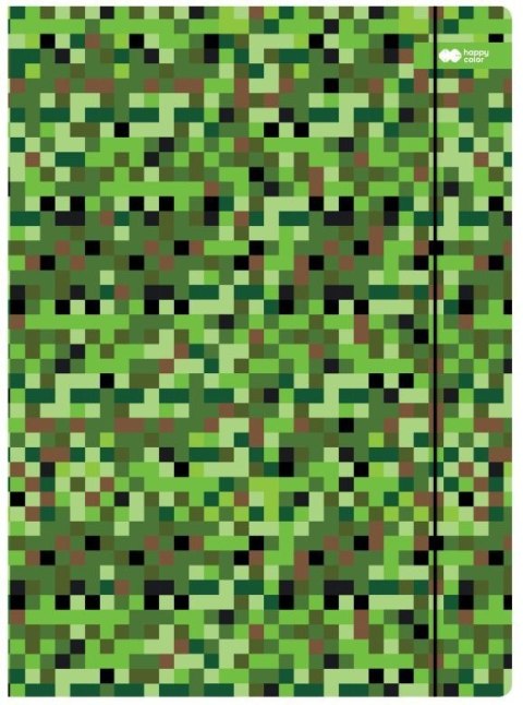 Teczka kartonowa na gumkę A4 mix [mm:] 240x310 Happy Color (HA 7621 2431-PI06)