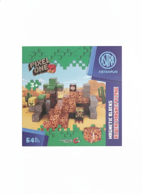 Klocki magnetyczne PIXEL ONE LAVA (nd) (717026003)