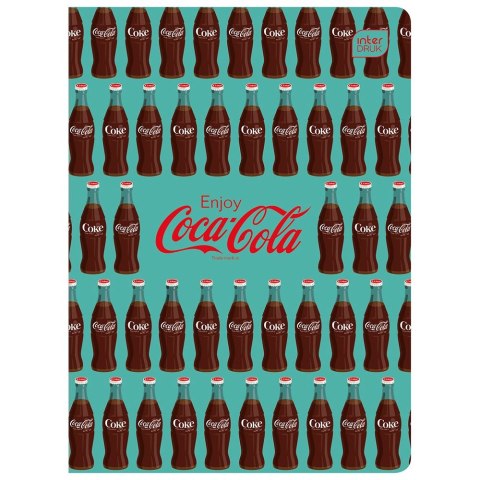 Zeszyt HYBRID COCA COLA A5 32k. 70g linia kolor Interdruk (ZE60KFG)