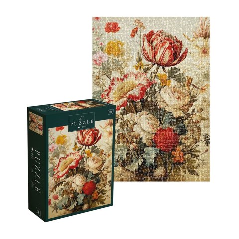 Puzzle Flowers 6 PUZZLE 1000 1000 el. Interdruk (5902277385420)