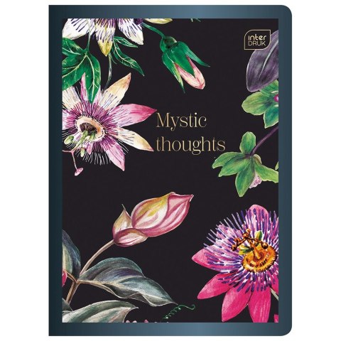 Zeszyt GRANDIFLORA metalic A5 80k. 70g krata Interdruk (ZE60KFG)