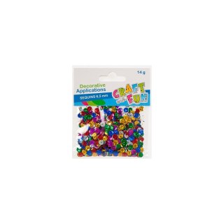 Cekiny KÓŁKA mix 14g Craft with Fun (327088)