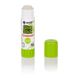 Klej w sztyfcie transparentny 15g Zenith