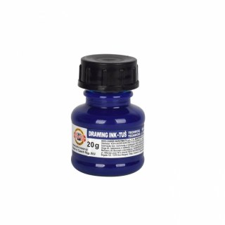 Tusz kreślarski kolor: niebieski 20ml Koh-I-Noor