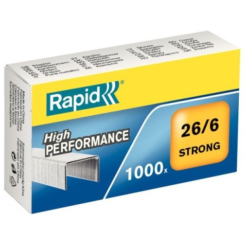 Zszywki 26/6 Strong 26/6 1000 szt Rapid (24861400)