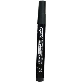Marker permanentny GR-103C wkład czarny 1,0-4,6mm ścięta końcówka Grand