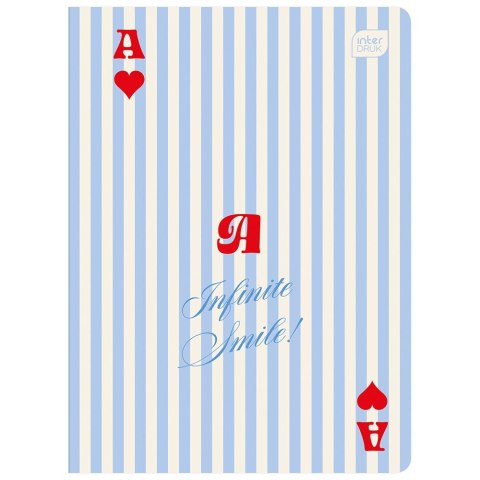 Zeszyt HYBRID CARDS A5 60k. 70g krata Interdruk (ZE60KFG)