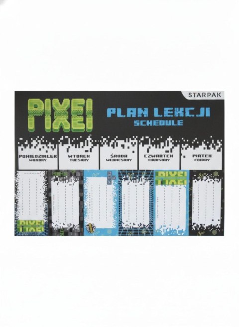 Plan lekcji PIXEL Starpak (591762)