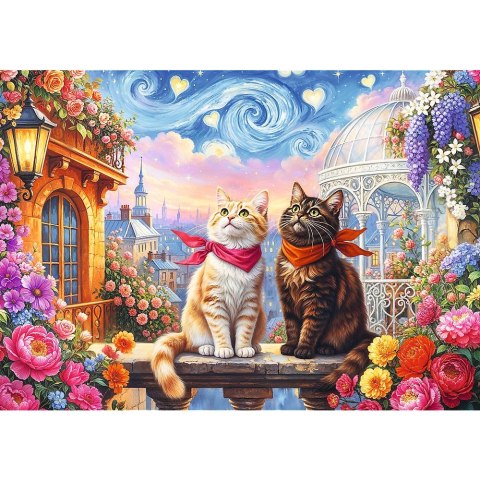 Puzzle Zakochane mruczki 500 el. Trefl (37553)