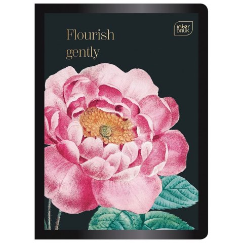 Zeszyt GRANDIFLORA metalic A5 60k. 70g linia Interdruk (ZE60KFG)