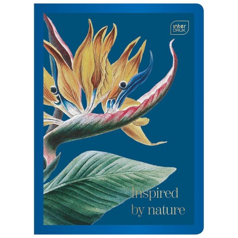 Zeszyt Metalic Grandiflora A5 70g krata Interdruk (ZE60#MG)
