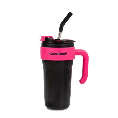 Bidon Cool Pack kUBEK TERMICZNY Pink black 860ml Patio (Z28111)