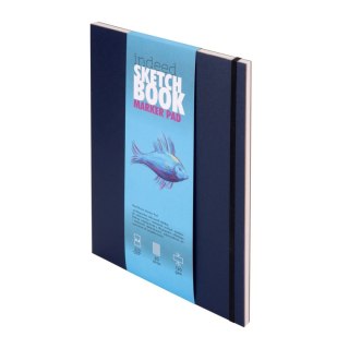Blok rysunkowy Indeed Marker Pad 5904210084315 A4 granatowa (A4 granatowy)