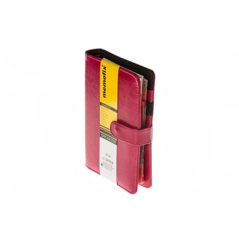 Organizer B6 MALINOWY MEMOFIX std B6 malina Antra (5904210086623)