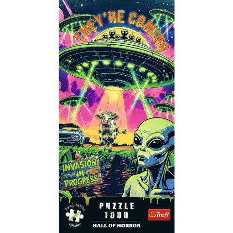 Puzzle Hall Of Horror Premium Plus UFO Trefl (12129)