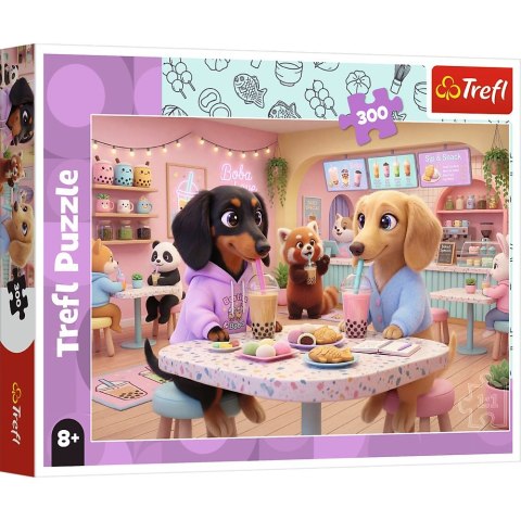 Puzzle Jamniki w kawiarni Trefl (23050)