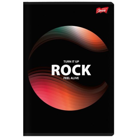 Zeszyt A5 Sound Waves 60k. 70g krata Unipap