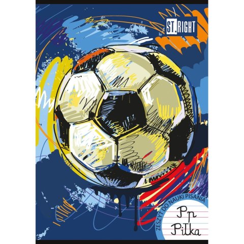 Zeszyt A4 Football Energy 32k. 70g podwójna linia kolor Unipap