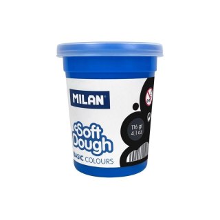 Ciastolina 1 kol. czarna 116g Milan (9135118004)