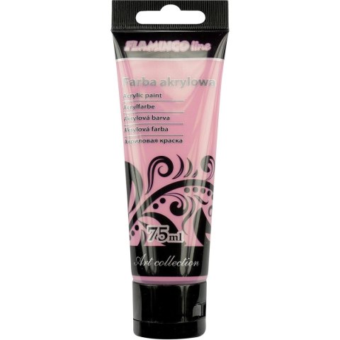 Farba akrylowa Pastel kolor: różowy 75ml Flamingo Line (074)