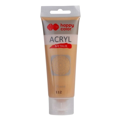 Farba akrylowa blade złoto metalik 75ml Happy Color (HA 7370 0075-112)