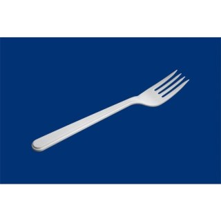 Widelec wielokrotnego użytku BIAŁY wielokrotnego użytku 50 szt (nd)