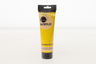 Farba akrylowa Simply kolor: żółty 250ml Daler Rowney (126250684)